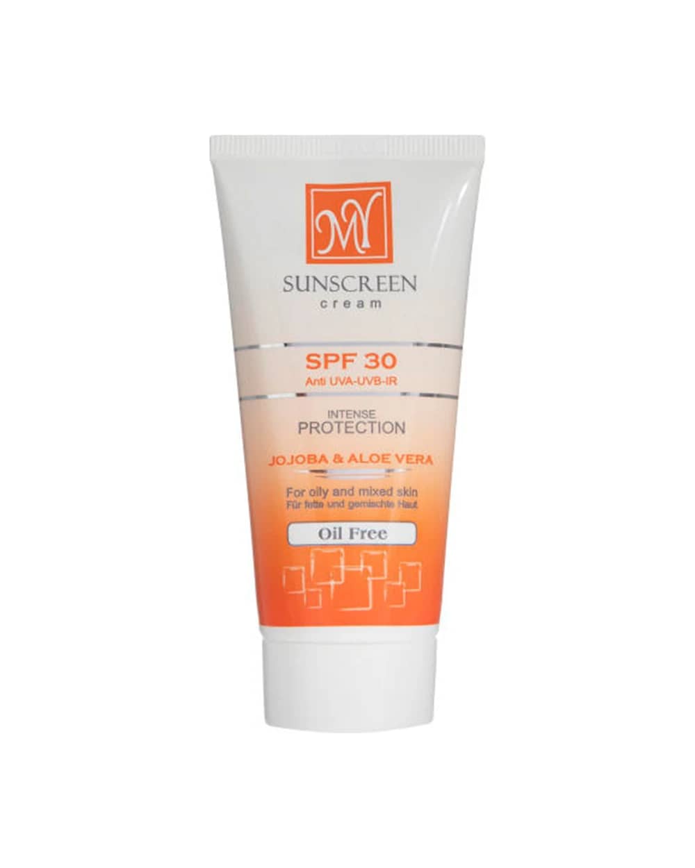کرم ضد آفتاب بی رنگ فاقد چربی SPF 30 مای 50ml
