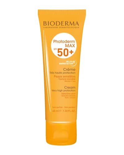 کرم ضد آفتاب بی رنگ Photoderm Max SPF50 بایودرما 40ml