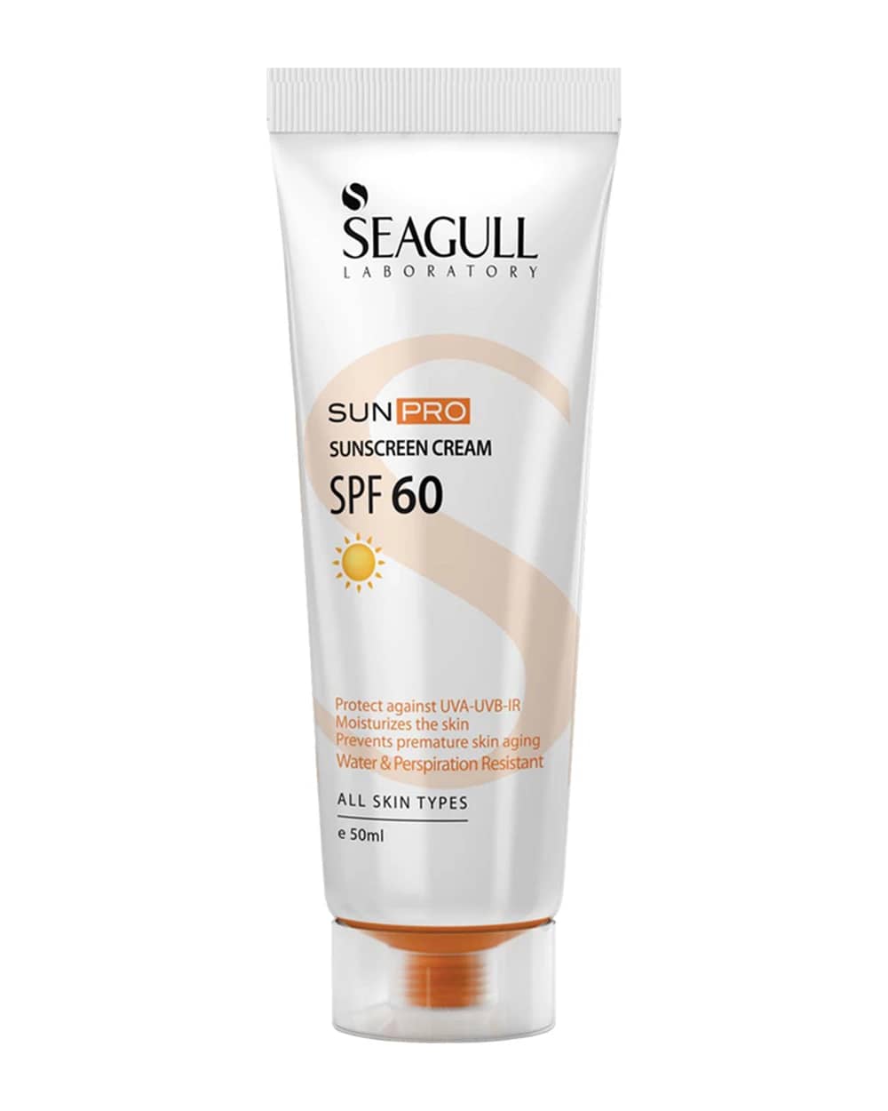 کرم ضد آفتاب بی رنگ SPF 60 سی گل 50ml