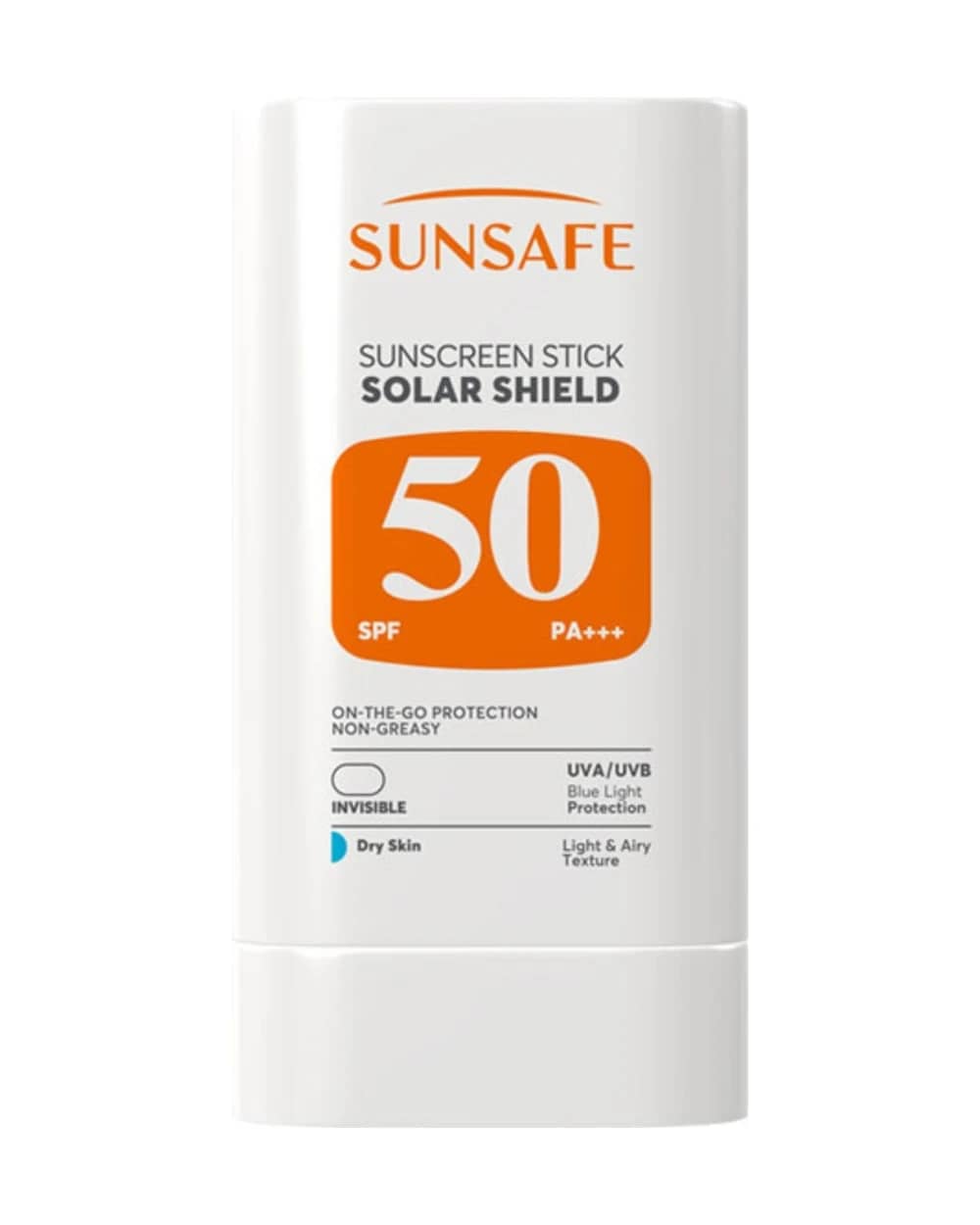 ضد آفتاب استیکی سولار شیلد سان سیف SPF50 مناسب پوست خشک‎