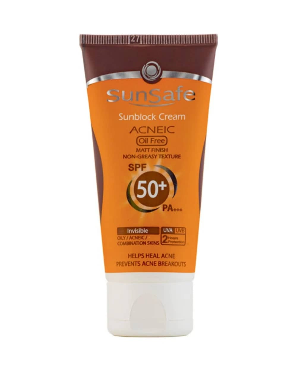 کرم ضد آفتاب SPF50 سان سیف پوست های چرب و آکنه ای