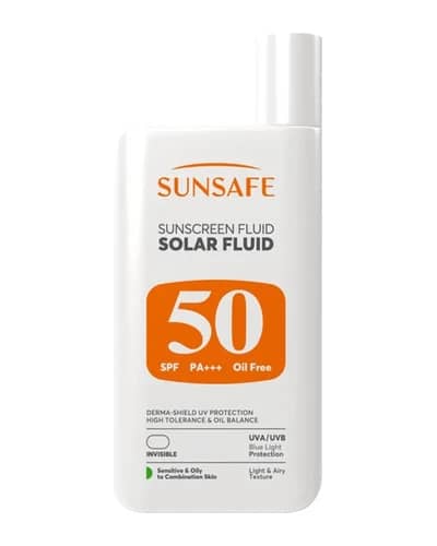 ضد آفتاب سولار فلوئید سان سیف SPF50