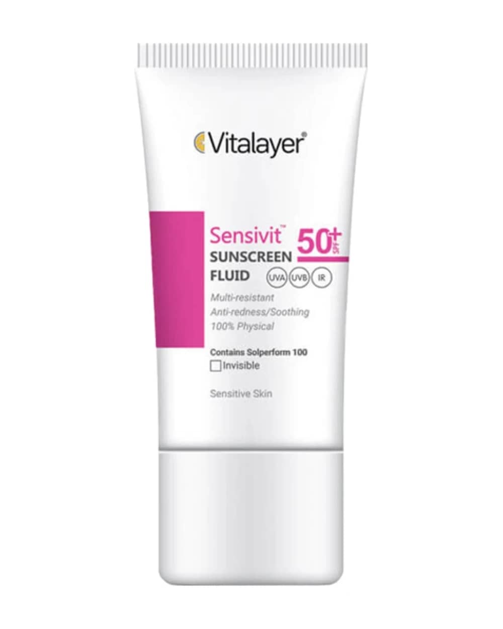 ضد آفتاب فیزیکال spf50 ویتالیر پوست حساس