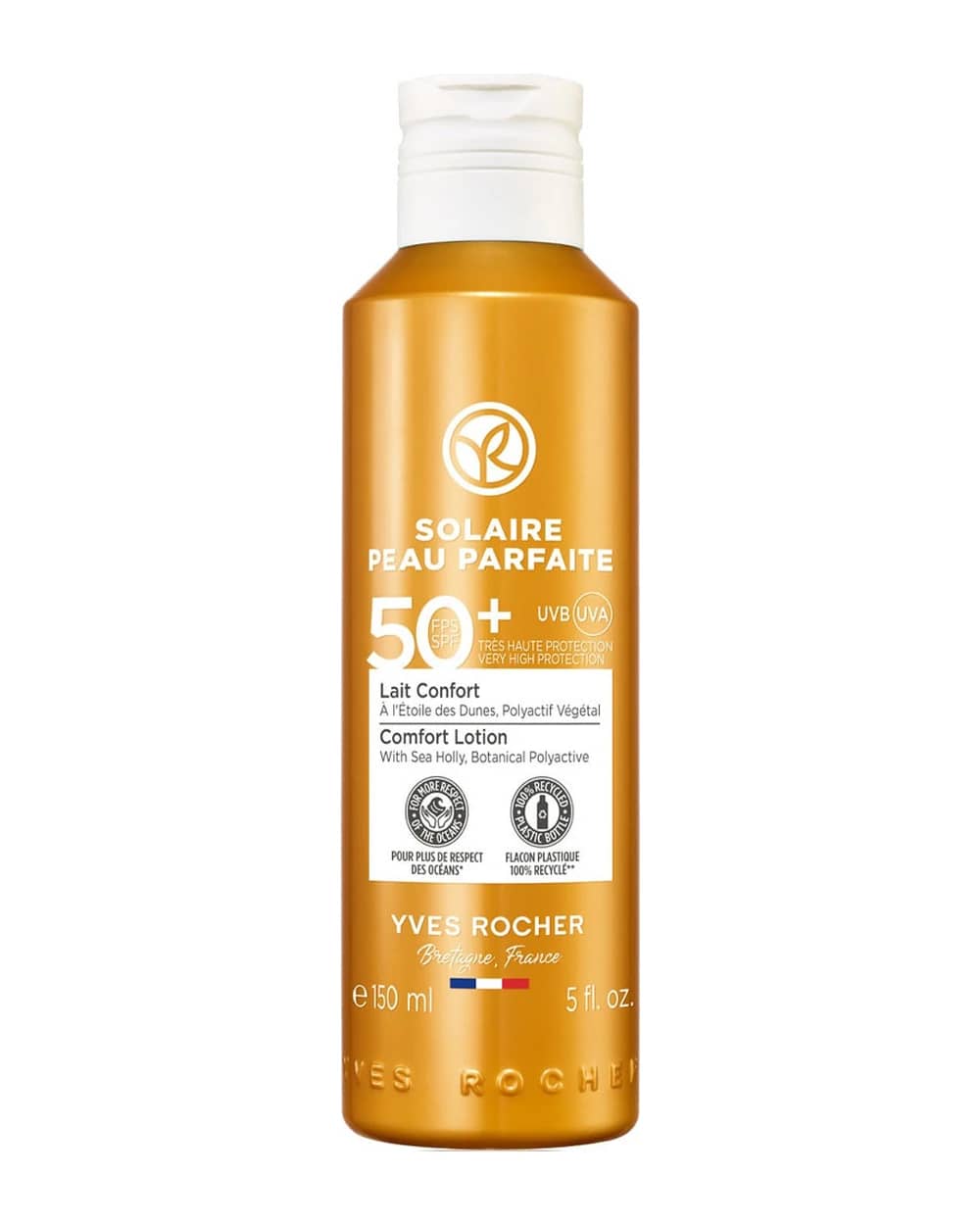 لوسیون ضد آفتاب صورت و بدن SPF50 ایوروشه 150ml