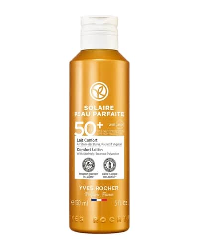 لوسیون ضد آفتاب صورت و بدن SPF50 ایوروشه 150ml