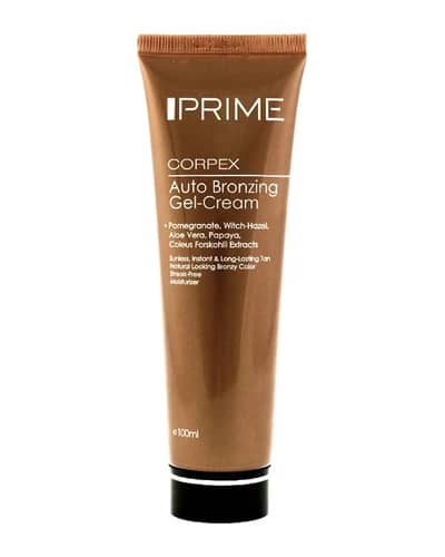 ژل کرم برنزه کننده انواع پوست پریم 100ml