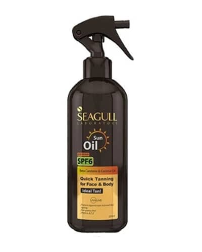 اسپری روغن آفتاب SPF6 سی گل 250ml