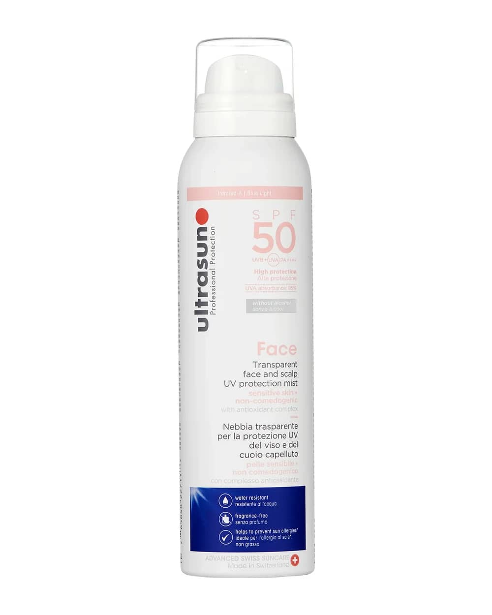 Ultrasun UV Face and Scalp Mist SPF50 150ml