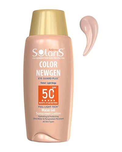 ضد آفتاب لوسیون آبی SPF50 آردن سولاریس