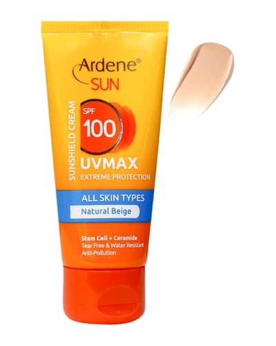 کرم ضد آفتاب رنگی SPF100 UVmax آردن سان