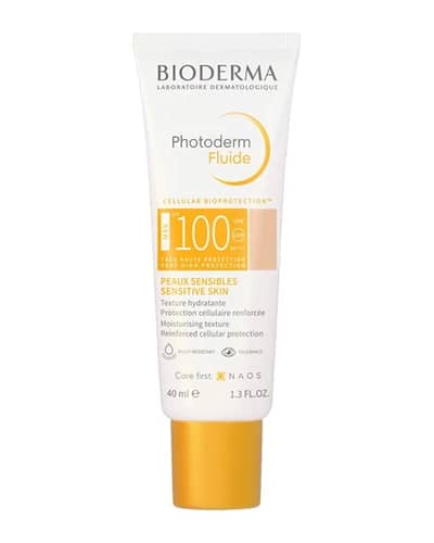 فلوئید ضد آفتاب رنگی Photoderm Max SPF100 بایودرما 40ml