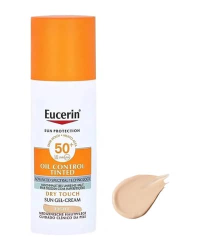 ژل کرم ضد آفتاب رنگی Oil Control SPF50 اوسرین 50ml