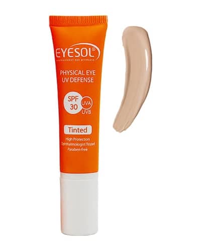 ضد آفتاب رنگی دور چشم SPF30 آیسول 15ml