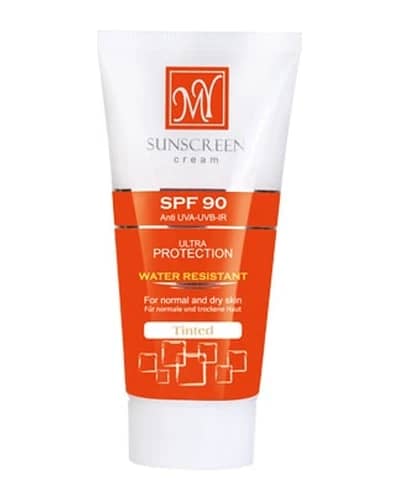 کرم ضد آفتاب رنگی پوست های خشک و معمولی SPF 90 مای 50ml