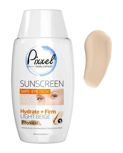 ضد آفتاب صورت و دور چشم پیکسل رنگی 50ml