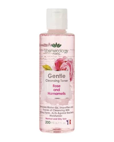 تونر ملایم عصاره رز و هاماملیس کاسمکولوژی 200ml