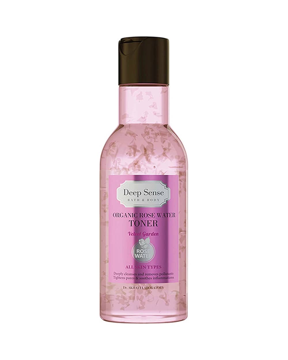 تونر پاک کننده انواع پوست گلاب دیپ سنس 160ml