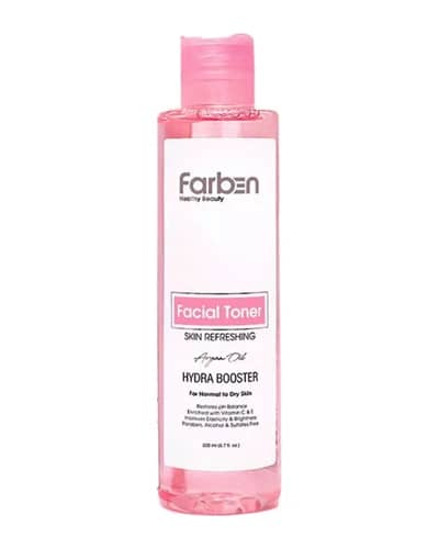 تونر پاک کننده صورت فاربن روغن آرگان 200ml