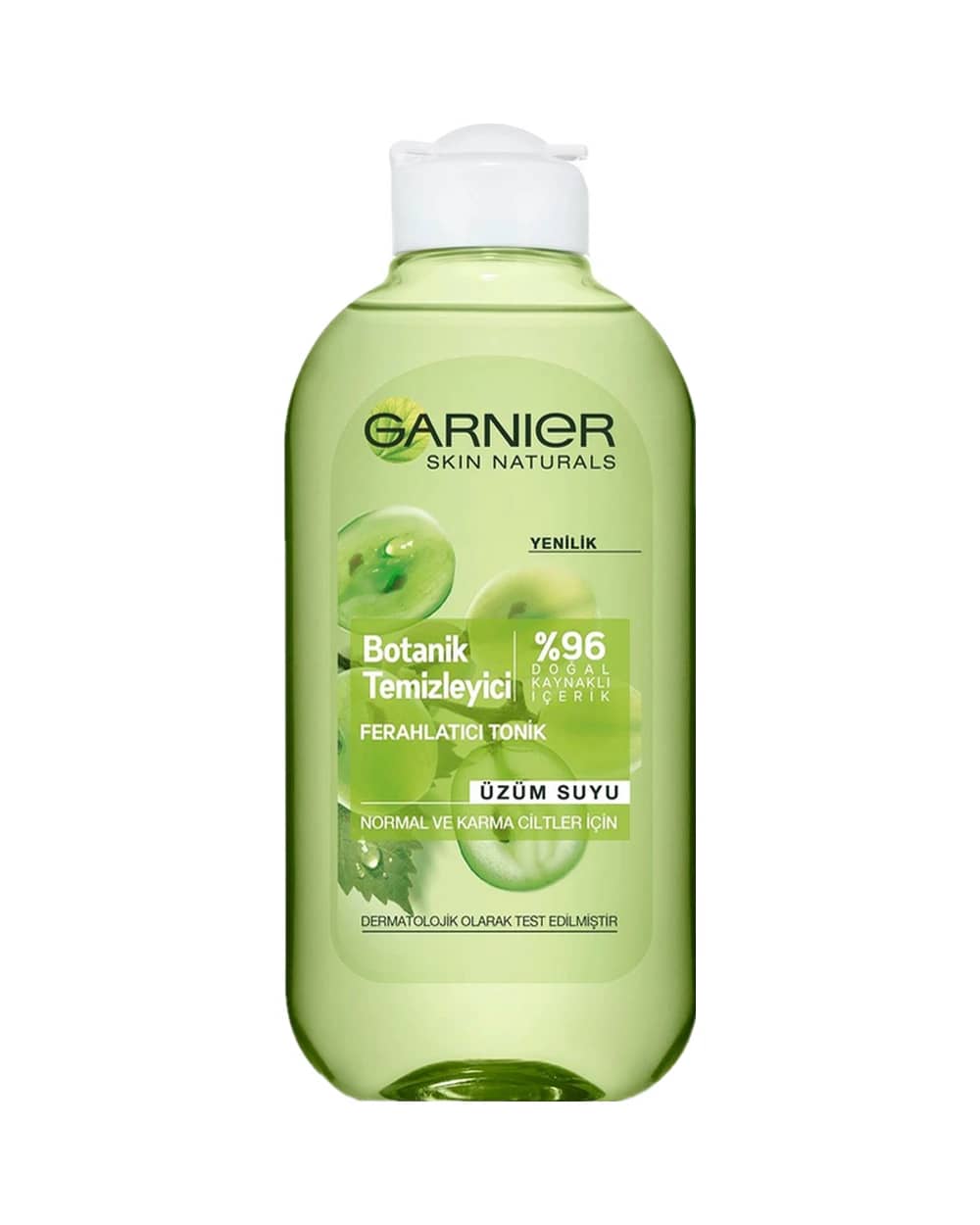 تونر پوست نرمال تا مختلط عصاره انگور بوتانیکال گارنیه 200ml