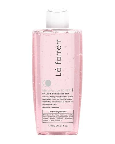 تونر مولتی اکتیو پوست چرب و مختلط لافارر 170ml
