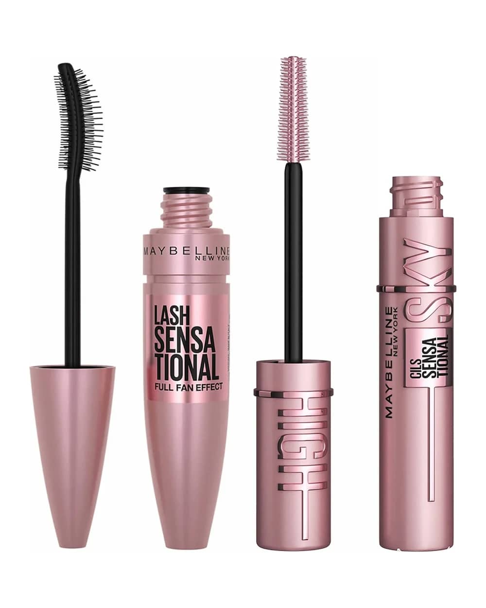 Maybelline Lash Sensational Mascara and Sky High Mascara Bundle