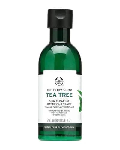 تونر مات کننده پوست چرب Tea Tree بادی شاپ 250ml