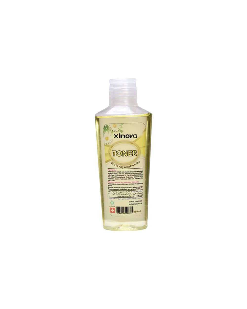 تونر پوست چرب و آکنه دار ژینووا 150ml