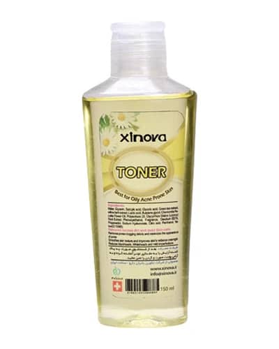تونر پوست چرب و آکنه دار ژینووا 150ml