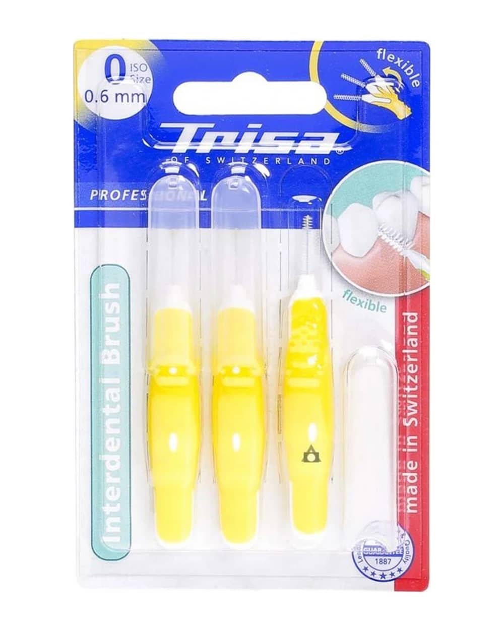 مسواک بین دندانی سایز صفر 0.6mm تریزا