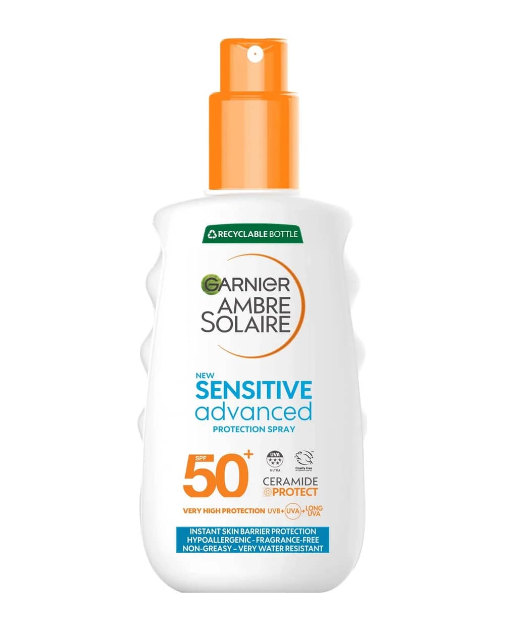 Garnier Ambre Solaire SPF 50+ Sensitive Advanced Sun Spray 150ml