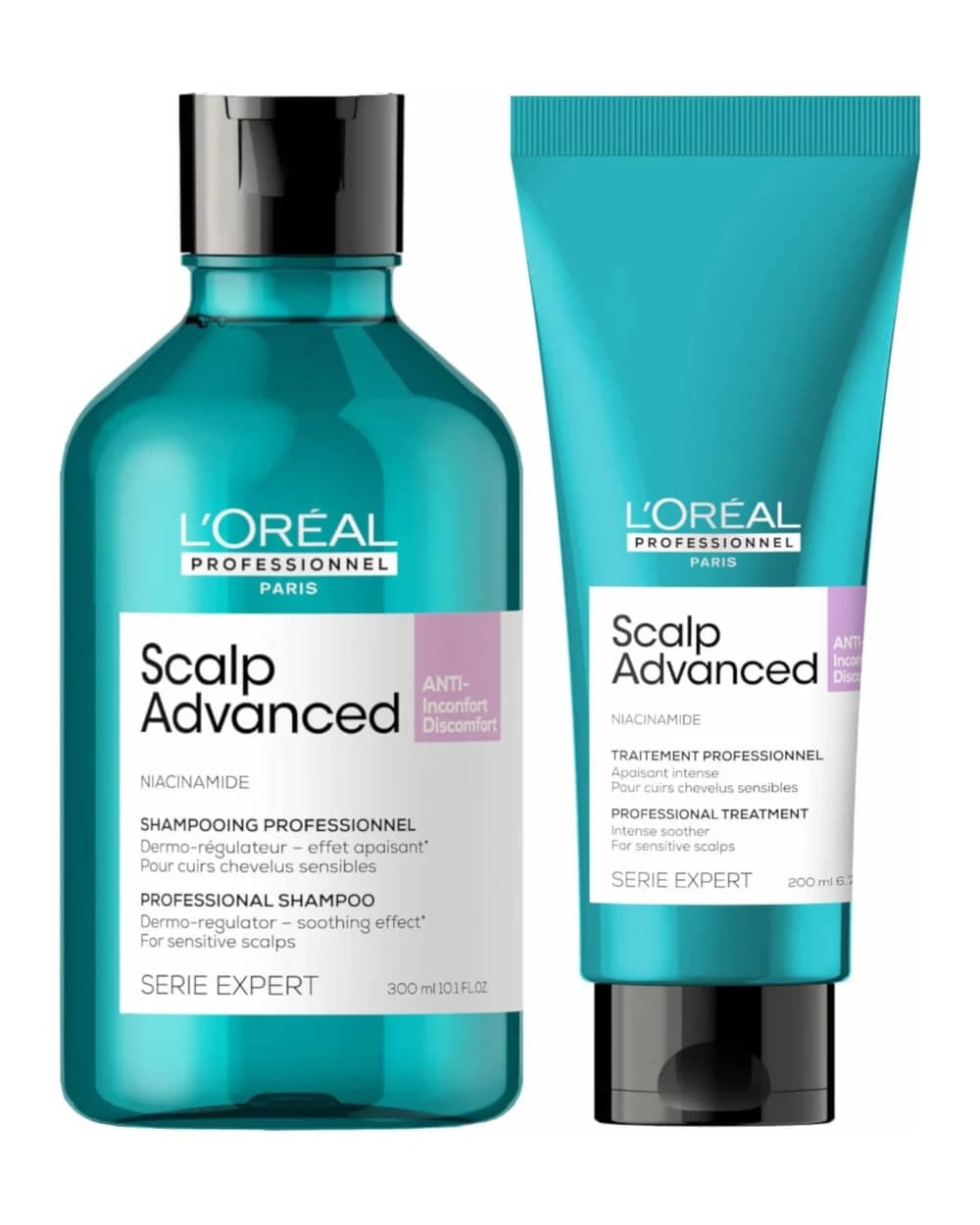 L'Oréal Professionnel Serié Expert Scalp Advanced Anti-Discomfort Hair Shampoo and Treatment Duo