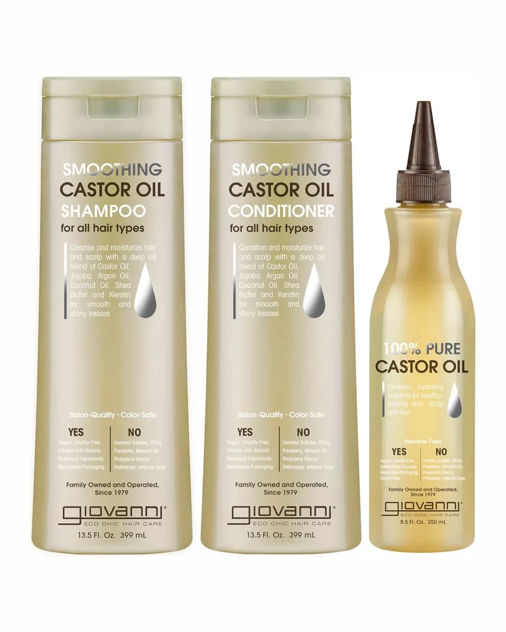Giovanni Castor Oil Bundle Kit