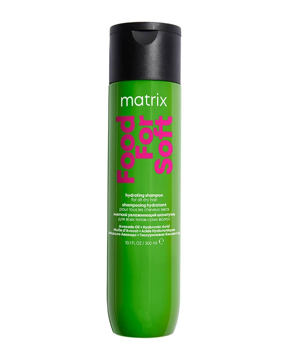 Matrix Food For Soft shampoo idratante con olio di avocado e acido ialuronico per capelli secchi 300 ml