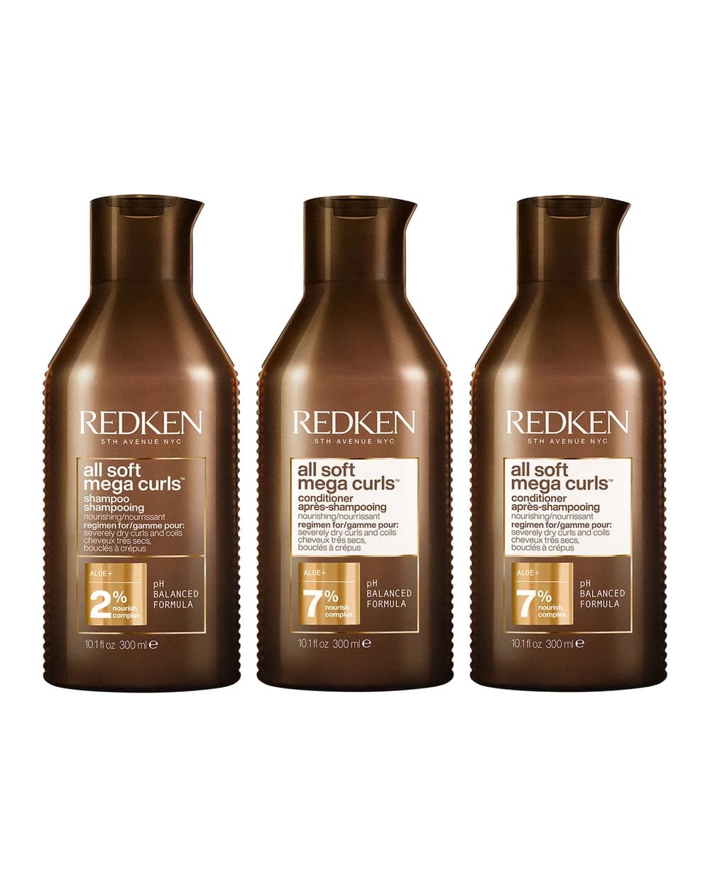 Redken All Soft Mega Curl Hydrating and Nourishing Shampoo with Conditioner Duo for Curly and Coily Hair