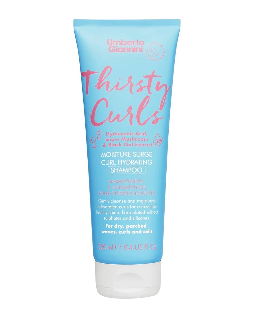 Umberto Giannini Thirsty Curls shampoo idratante ricci 250 ml
