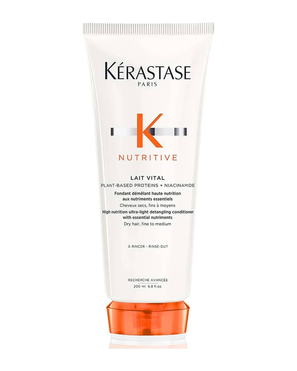 Kérastase Nutritive Lait Vital Balsamo Ultraleggero e Nutriente per Capelli Secchi da Sottili a Medi 200 ml