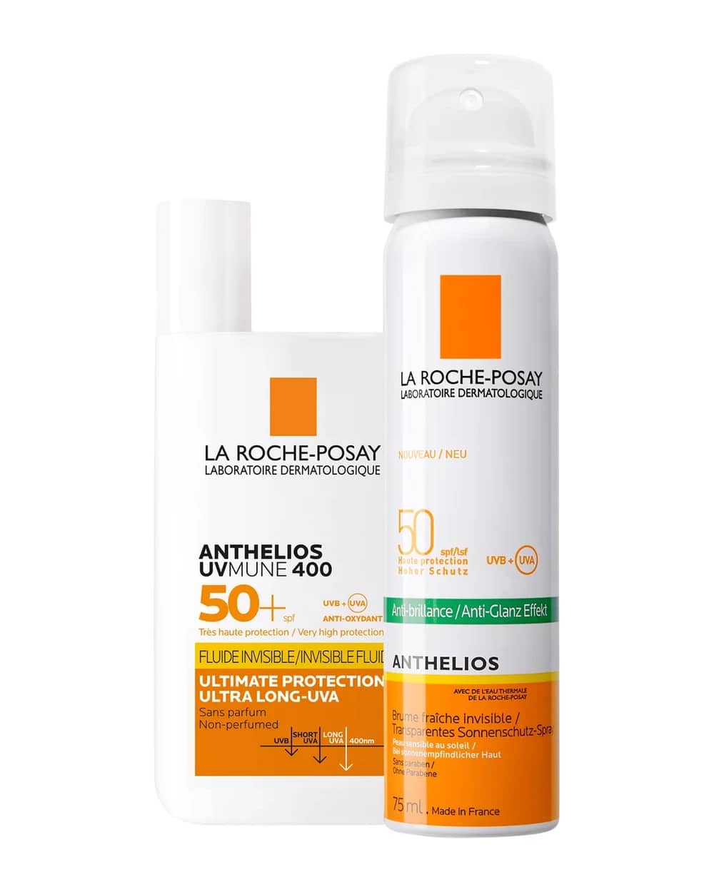 La Roche-Posay Anthelios Sun Protection SPF50+ Routine Bundle