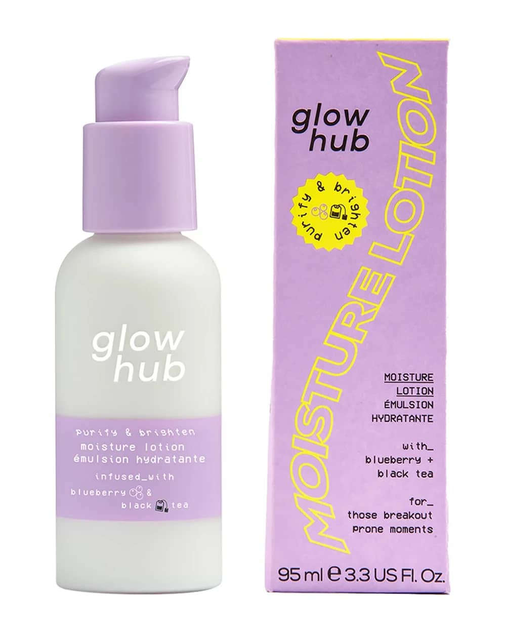 Glow Hub Purify & Brighten Moisture Lotion 95ml