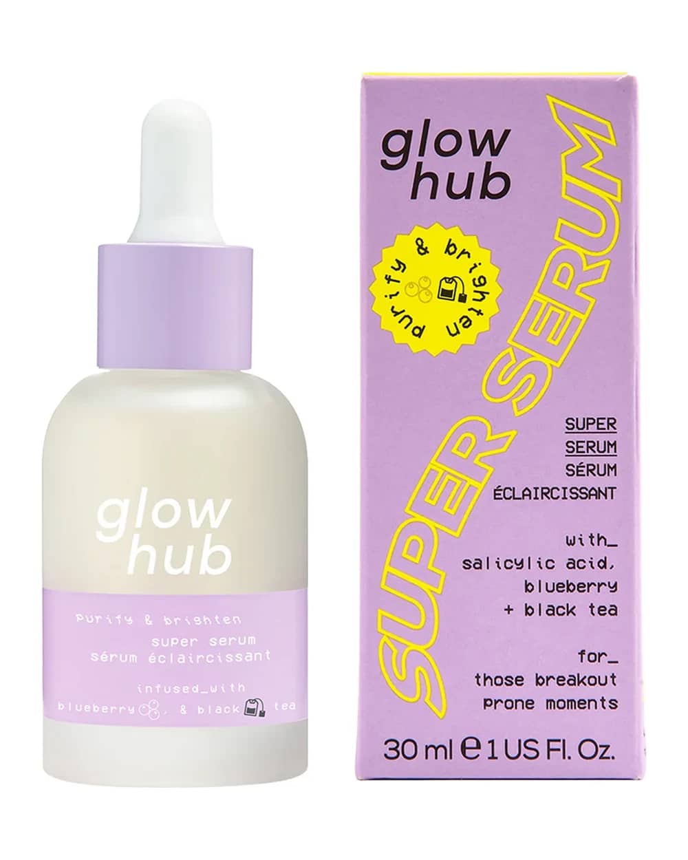 Glow Hub Purify & Brighten Super Serum 30ml