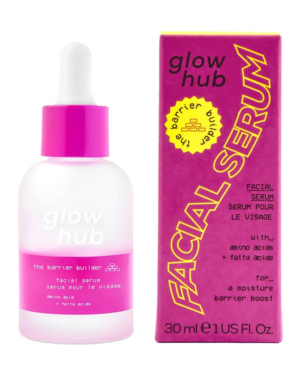 Glow Hub The Barrier Builder Facial Serum 30ml