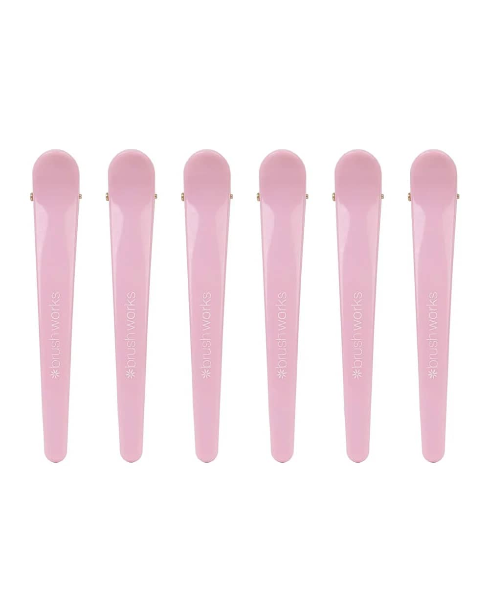 brushworks Fermagli per Capelli Anti-traccia (confezione da 6)