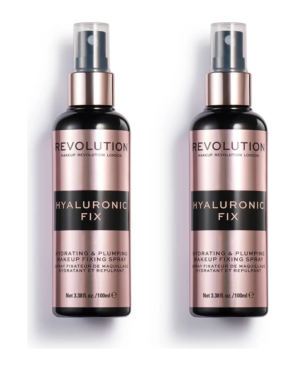 Makeup Revolution Hyaluronic Fixing Spray Duo