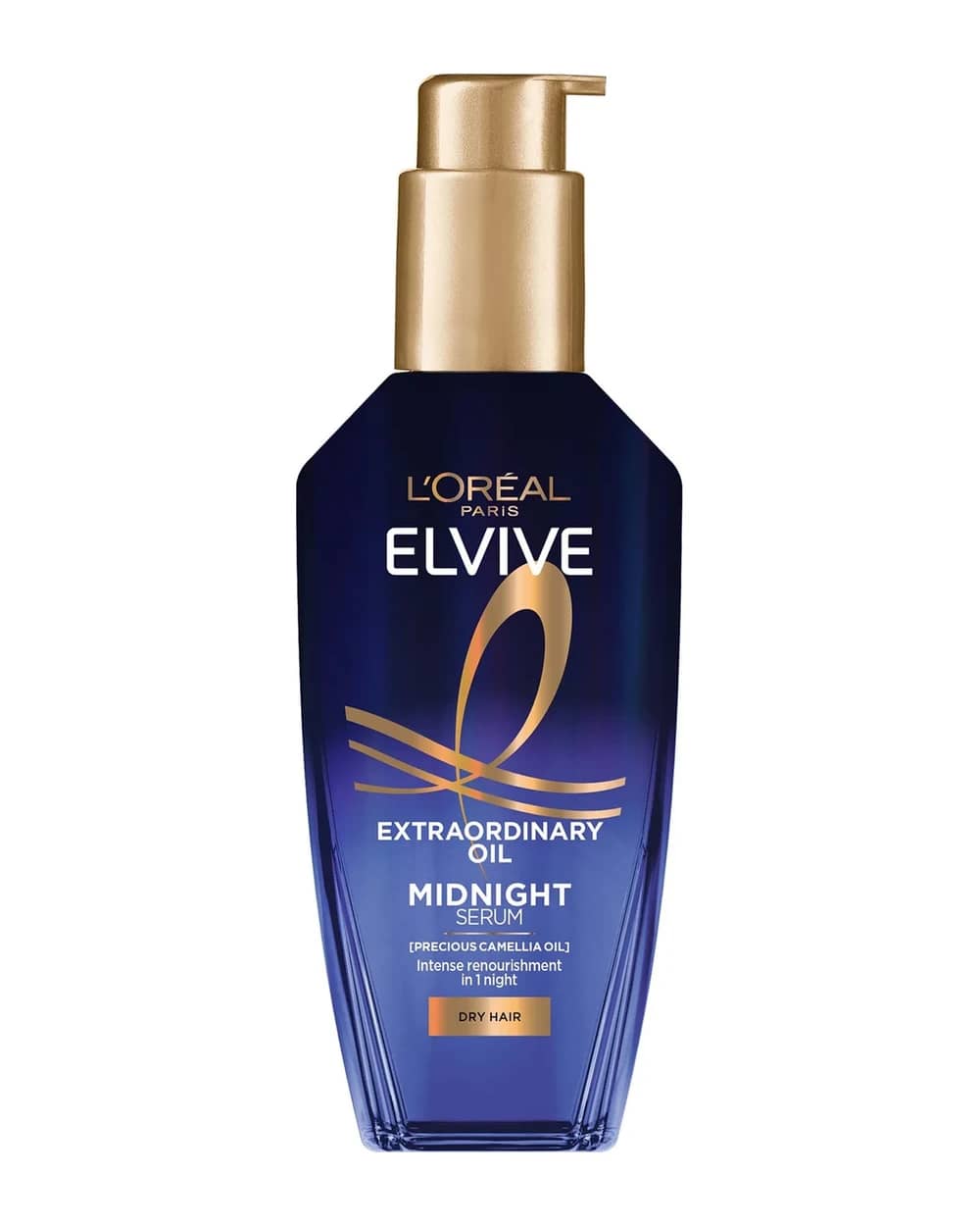 L'Oréal Paris Elvive Olio Straordinario Siero Midnight Trattamento Nutriente Notte per Capelli Secchi 100 ml