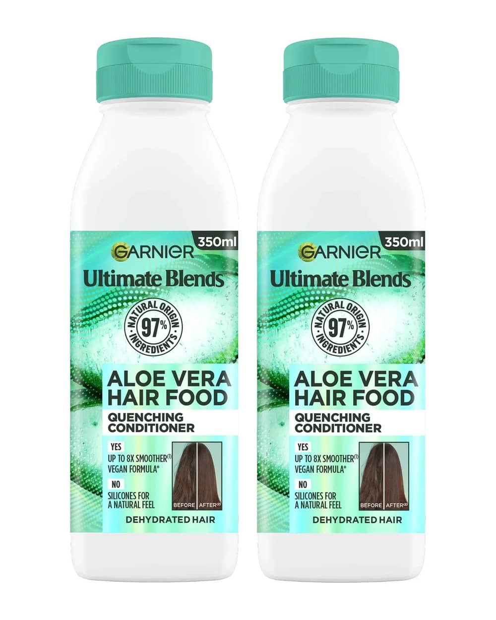 Garnier Ultimate Blends Aloe Vera 3-in-1 Plumping Hair Mask Duo
