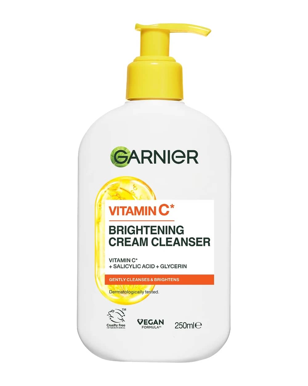 Garnier Skin Active Crema Detergente Illuminante alla Vitamina C 250 ml