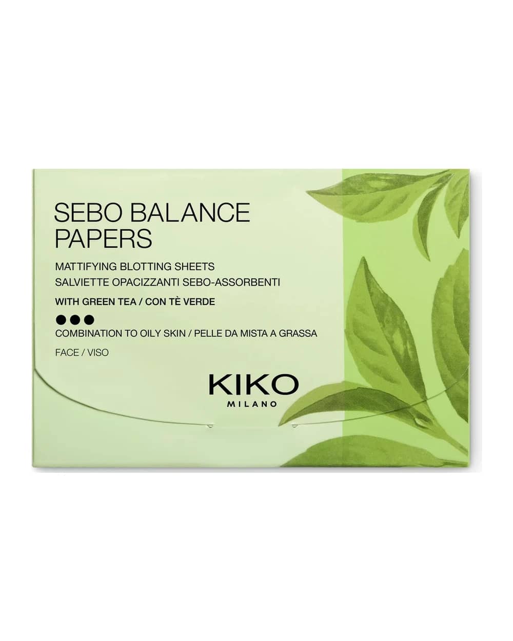 KIKO Milano Sebo Balance Papers Salviette Opacizzanti