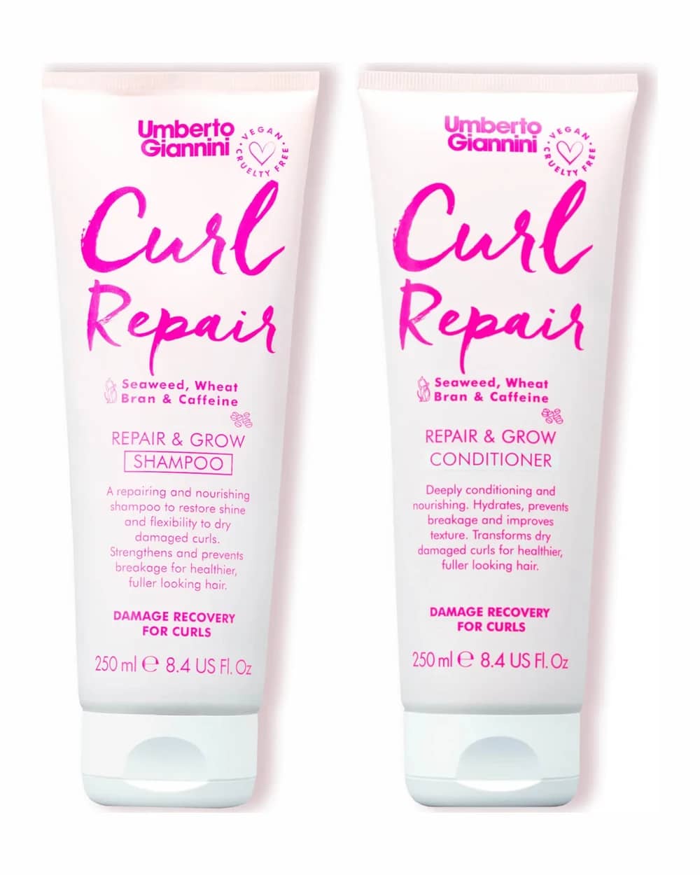 Umberto Giannini Curl Repair Shampoo and Conditioner Duo