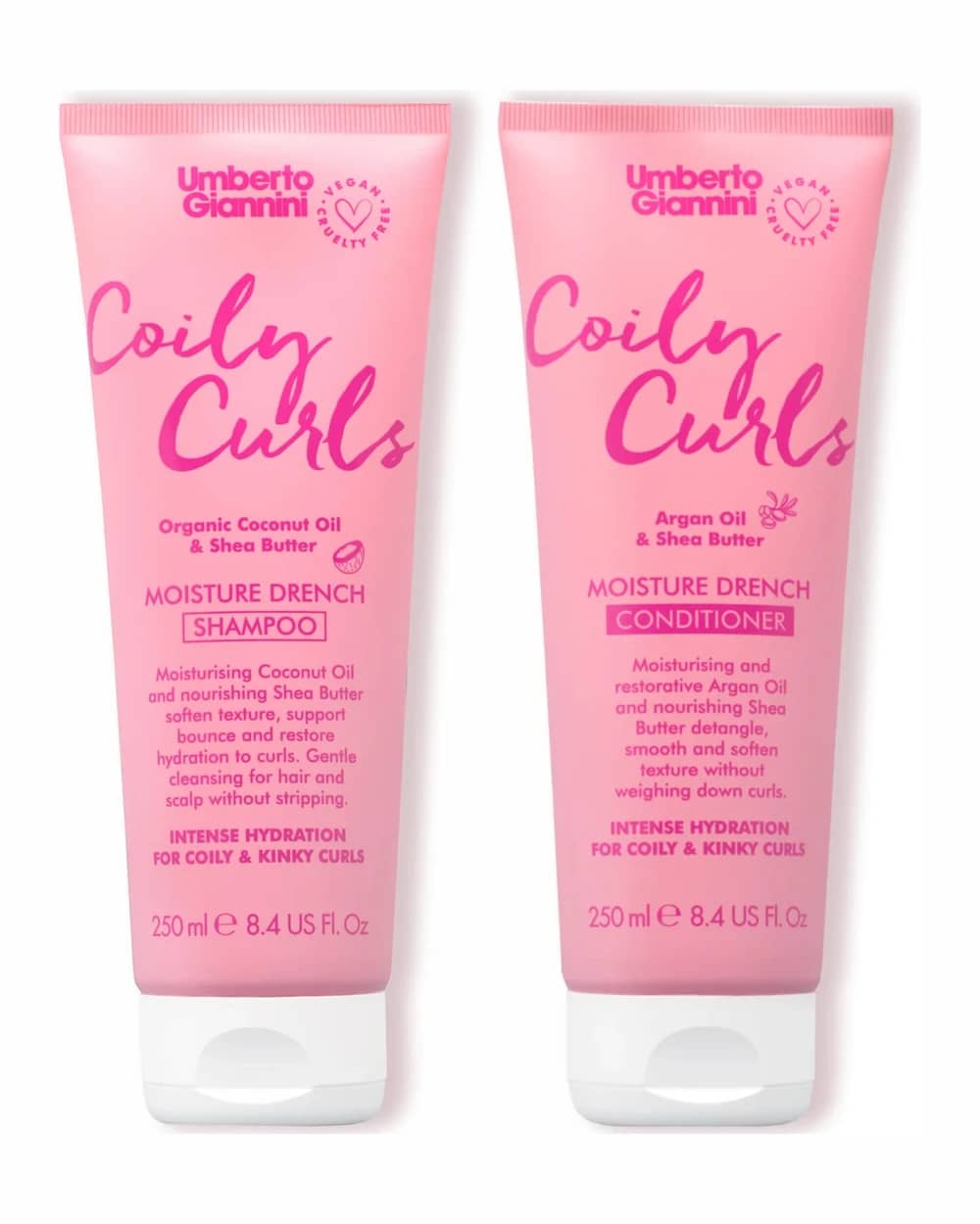 Umberto Giannini Coily Curls Shampoo and Conditioner Duo