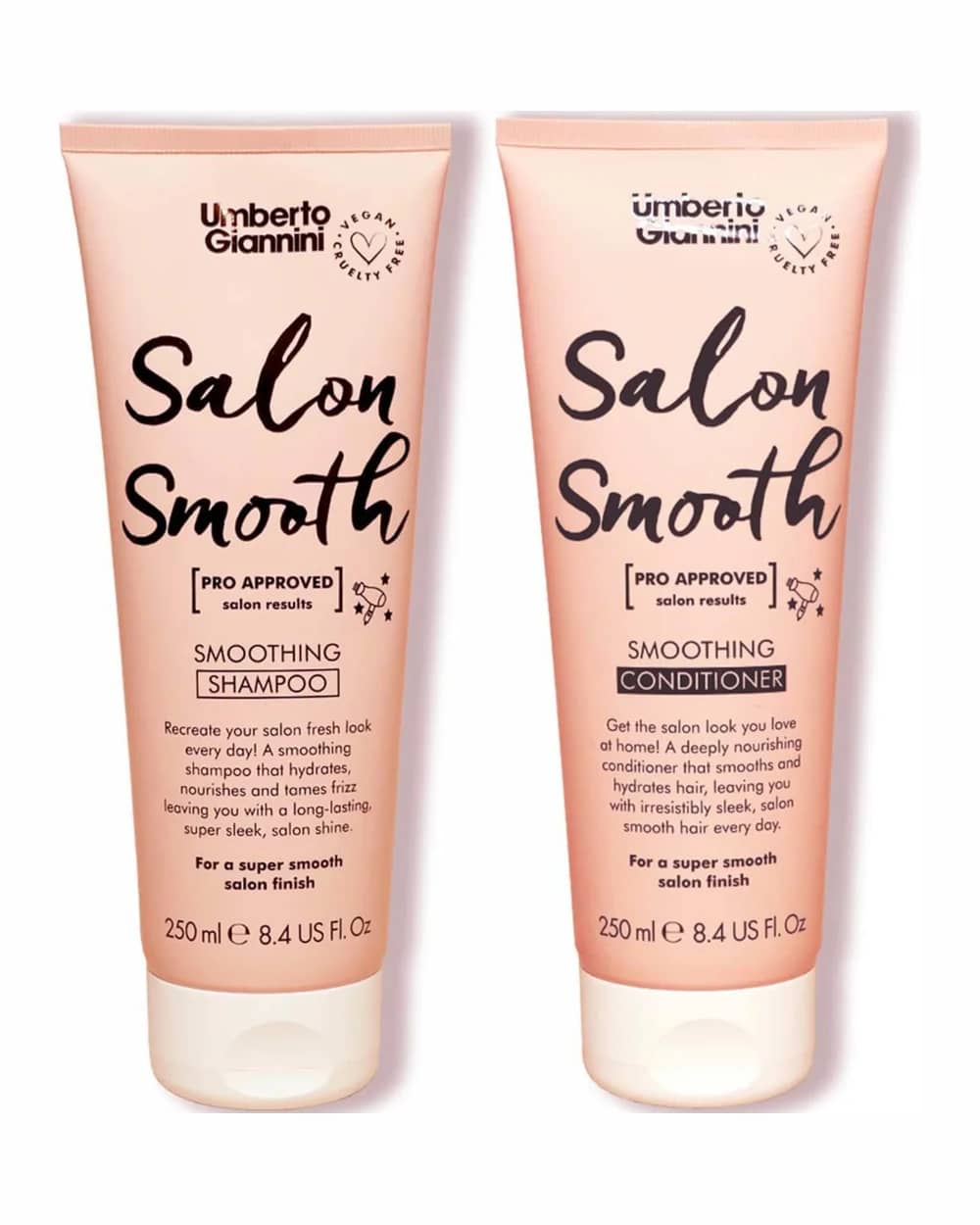Umberto Giannini Salon Smooth Shampoo and Conditioner Duo