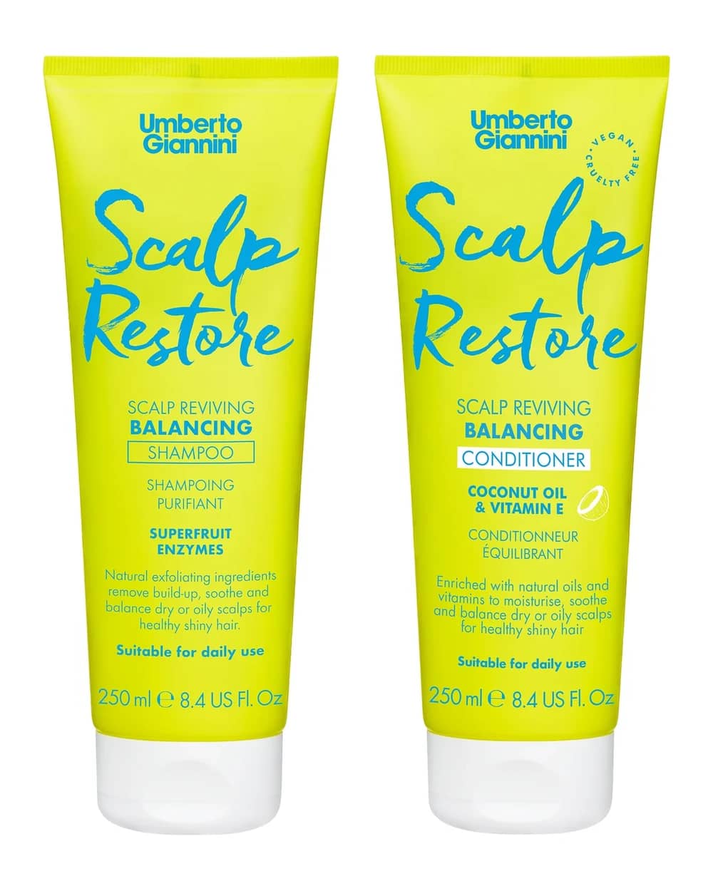 Umberto Giannini Scalp Restore Shampoo and Conditioner Duo